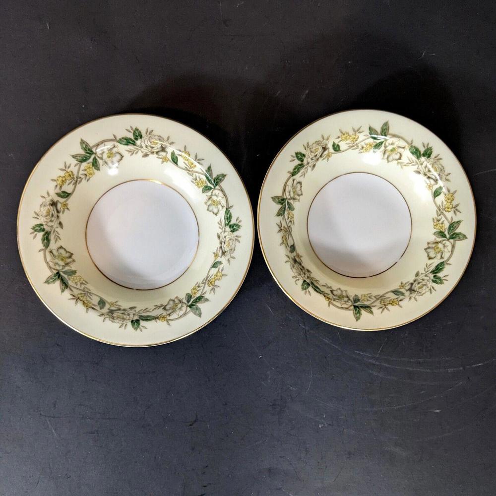 Noritake Small Dip Bowls 5.75 inch Japanese Floral China Japan Dipping